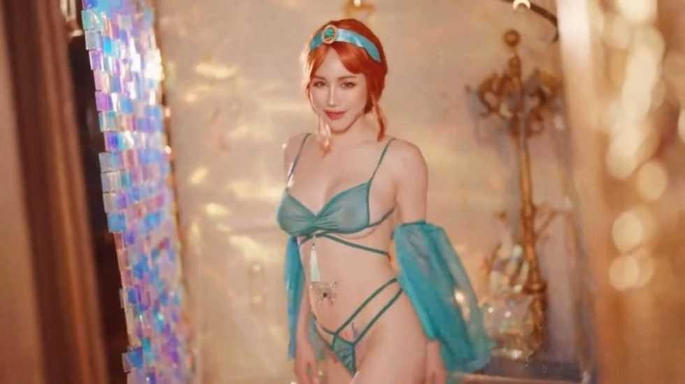 淫荡迪斯尼茉莉公主-辛尤里